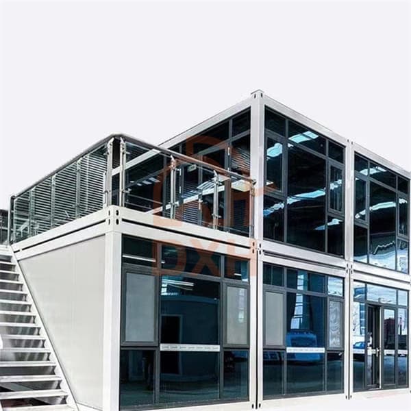 Modern Two-Storey Container House with Rooftop Terrace 5