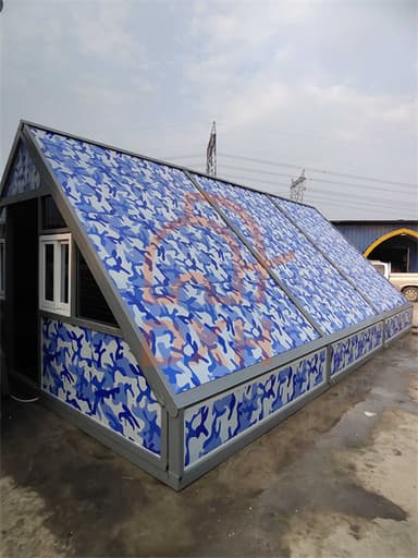 Space-Saving Triangular Folding Container House: Innovative, Portable & Easy-to-Set-Up Shelter Solution 13