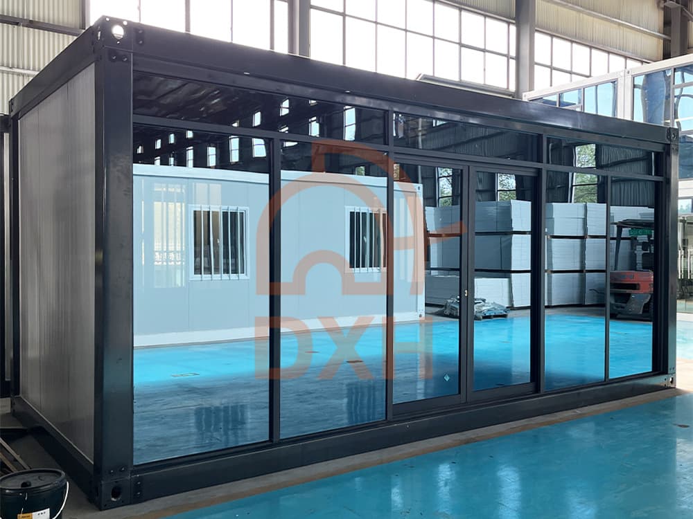 Container-Crafted Glass Curtain Wall: Tailored Elegance, Standardized Efficiency 6