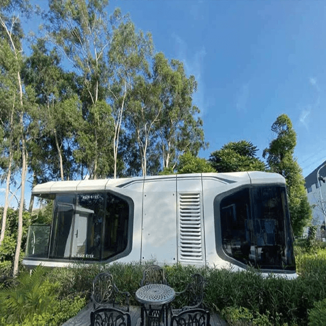 Beach Hotel Homestay Prefabricated Container House,Space Module,Apple Cabin For Living And Working 4
