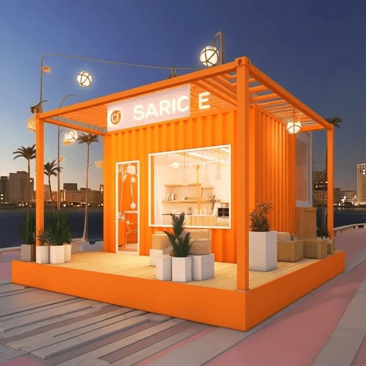 20/40ft Prefab Office Easy-Install Detachable  Container: Modern & Movable Modular Container Homes! 2