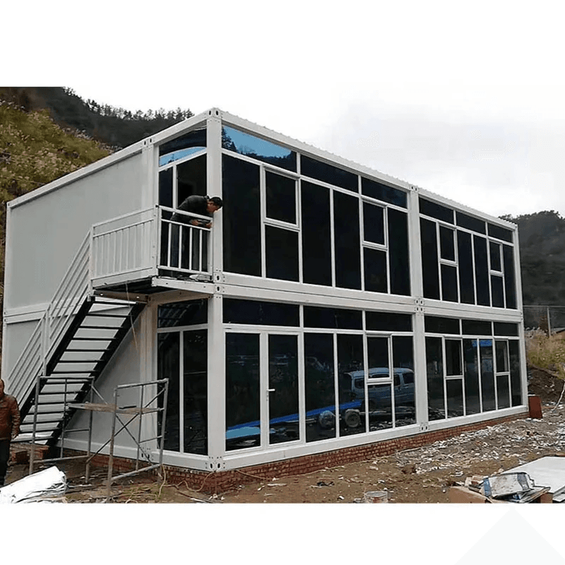 Prefabricated 2 Storey Container House With Toilet For Accommodation 3