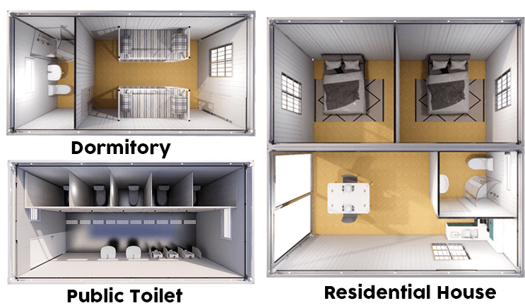 What are the application scenarios of detachable container houses in life? 8