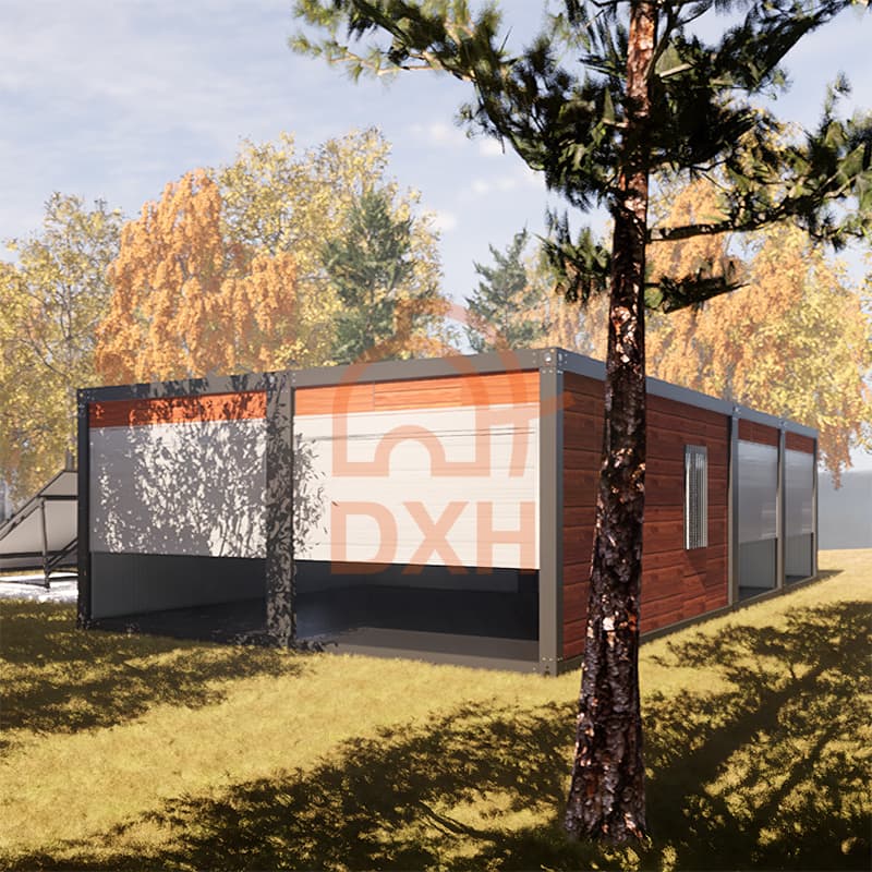 Custom multi-garage design using container 3
