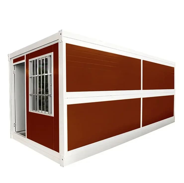 20ft 40ft Mobile Folding Container Homes Customized With Toilet 1