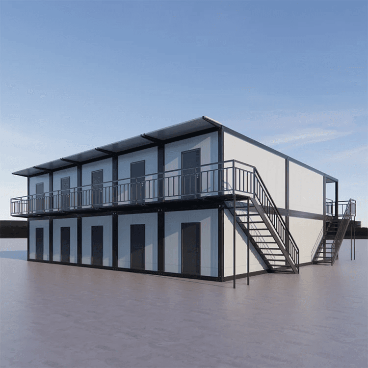 Affordable 2-Story Portable Container House - Easy-to-Assemble Prefab Homes (20/40 ft) 7