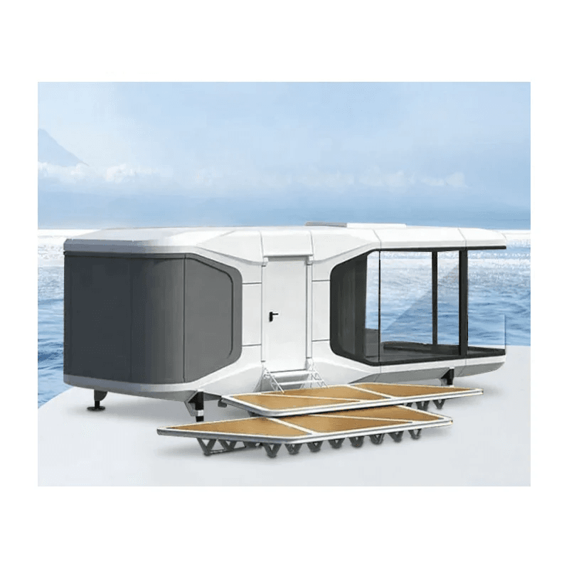 Mobile Container House: Stylish Prefabricated Space Capsule, Hot Sale!