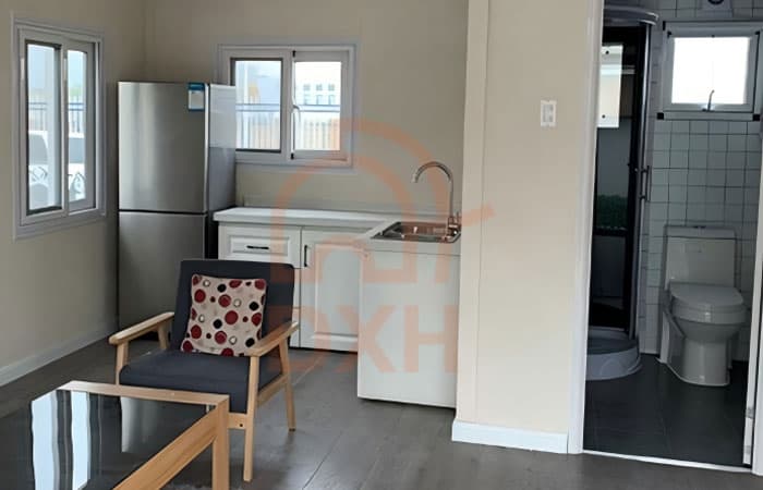 Prefab Expandable Container Home with Bathroom