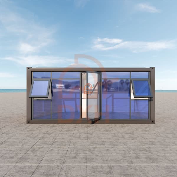 Deploying a Foldable Flat Pack Modular Office