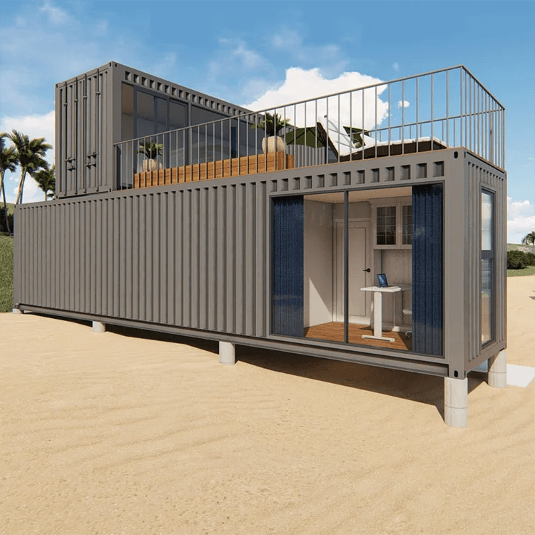 Spacious 4-Bedroom Luxury Prefab Container Home: Custom-made & Shipped Directly! 3