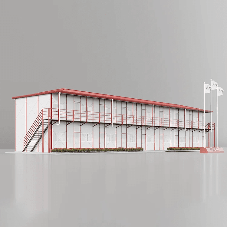 Suppliers 20 40 Feet Luxury Prefab Container Houses Flat Pack Used in school dormitory, hospital dormitory, office dormitory 6