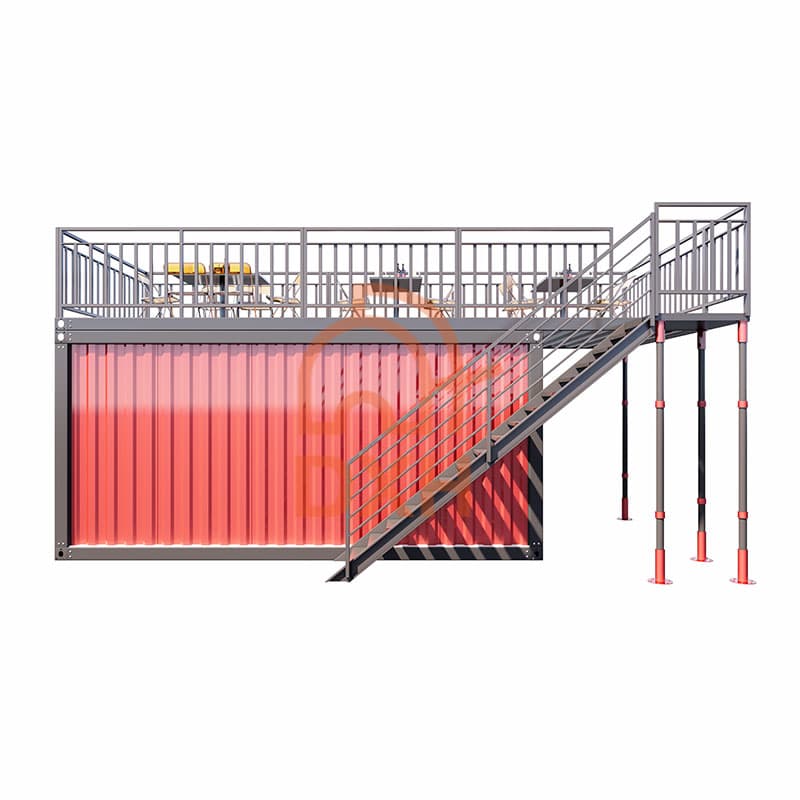 Double-decker-Container-Pop-up-Bar