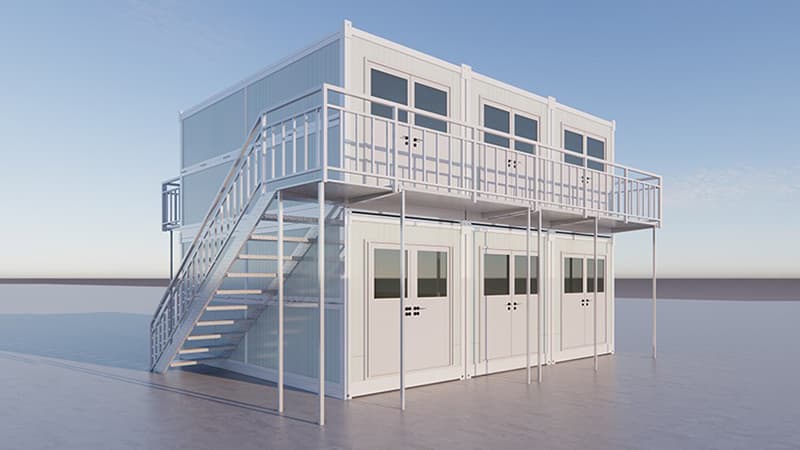 Innovative design! Folding container house: break the traditional building model and meet the new trend of future housing