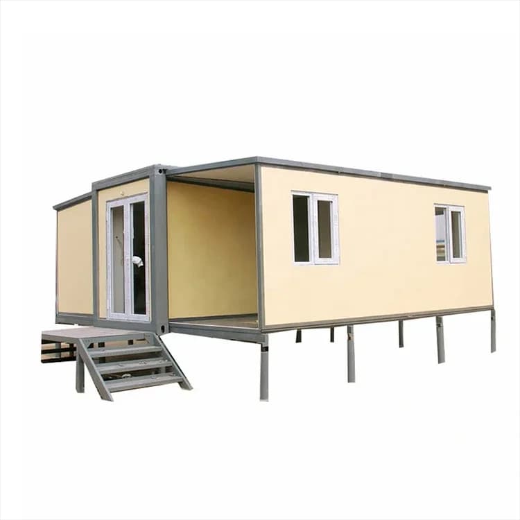 Compact Expandable Prefab House with Bathroom & Kitchen - Factory Customized & Folding Design 1
