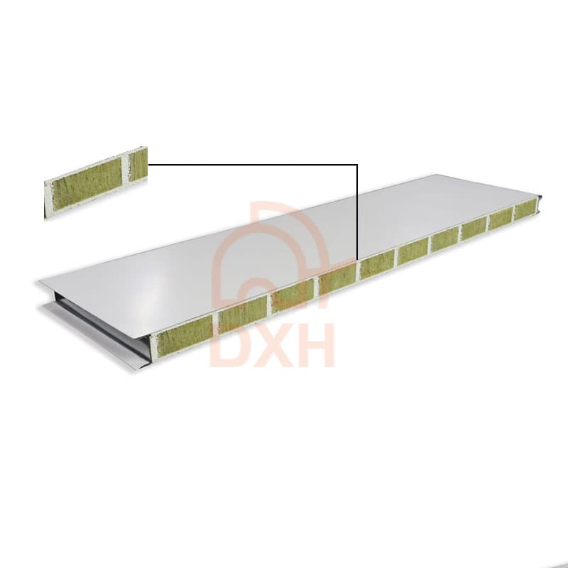 Hollow Glass Magnesium Rockwool Sandwich Panel
