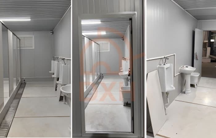 Modular Container WC for Mining Camps