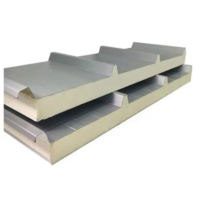 High Density Polyurethane Pir/pu/pur Sandwich Wall Roofing Panels Insulated Fireproof Laminated Sandwich Roof And Wall Panels 1