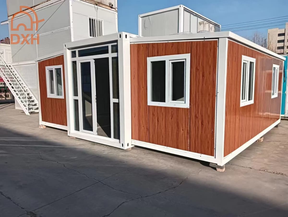 Where can a new type of container homes China--expandable container house be used?