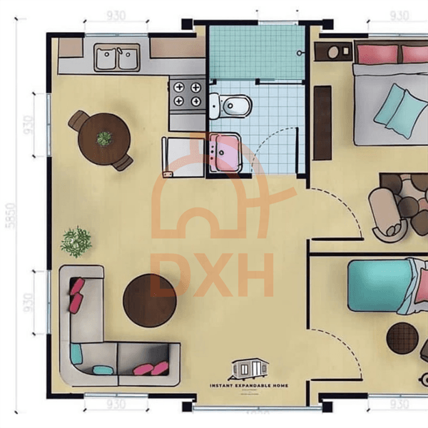 Europe's Top Choice: The Ultimate 20ft Expandable Container House 4