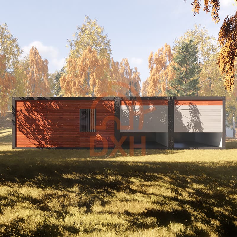 Custom multi-garage design using container 4
