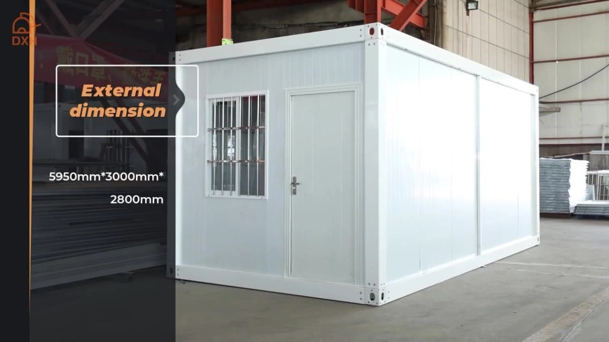 High quality favorable price detachable container house 1