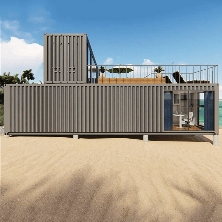 Spacious 4-Bedroom Luxury Prefab Container Home: Custom-made & Shipped Directly! 4