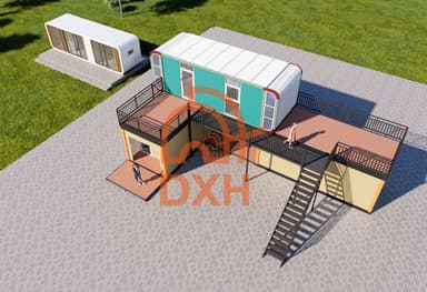 Project Case: A 2-Story Hybrid Container House 3