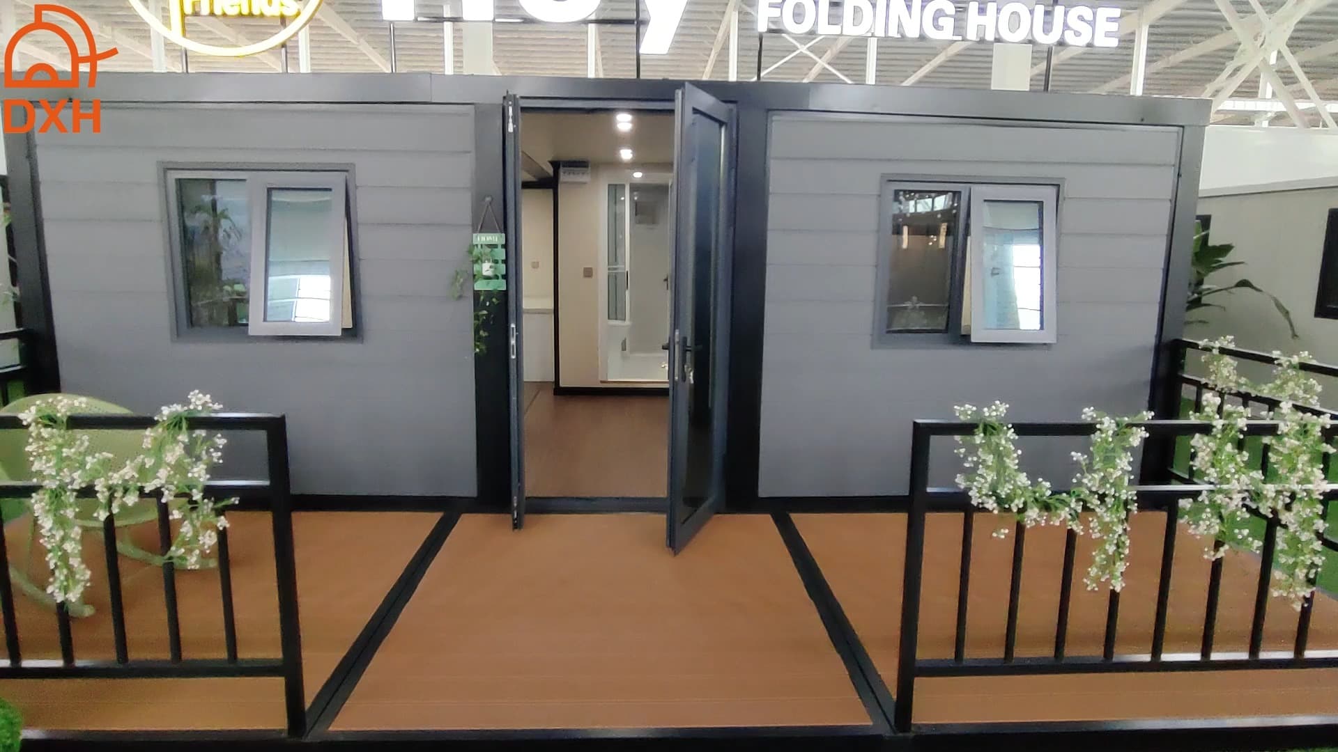 Cowinlife 20ft light luxury flat roof expandable container house 