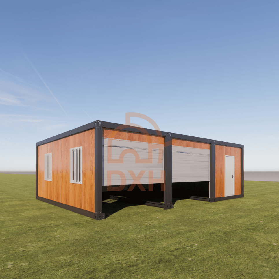 Instantly Build Your Outdoor Garage with a Container House 2