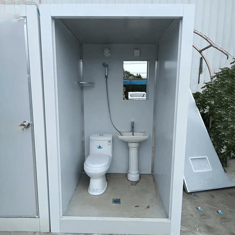 Modern Prefab Container Toilet: Wholesale Custom Portable Bathroom Shower Unit 2