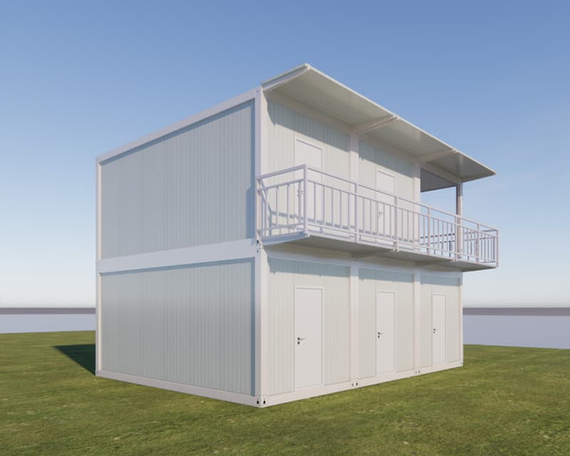 Customized detachable container house make into office 4
