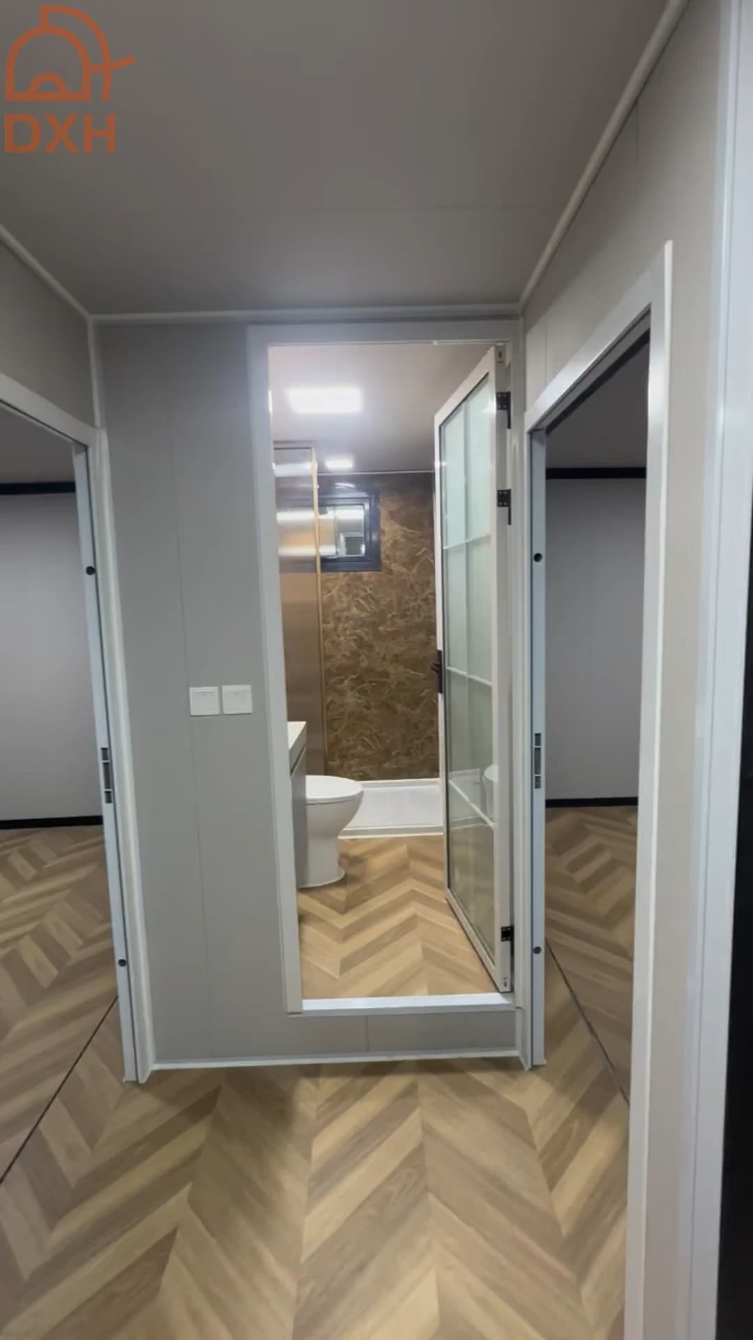 Cowinlife 40ft light luxury decorate expandable container house with 2 bathrooms 2 bedrooms 