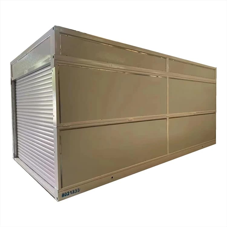 Factory Customized Prefabricated Home Luxury Folding Mobile Prefab Container Home Tiny Foldable House For Garage 1