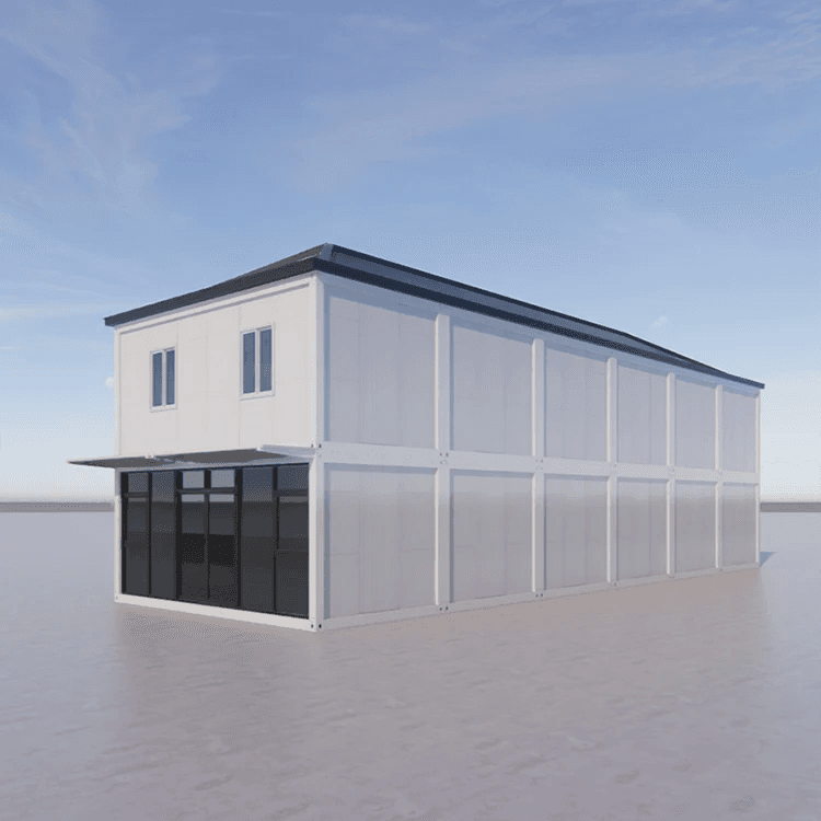 Wholesale Custom 20ft 40ft Prefab Fast Assemble Houses Easy Mobile Temporary Site 6
