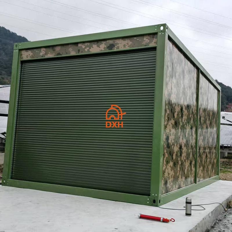 How to Convert a Container into a Garage Container