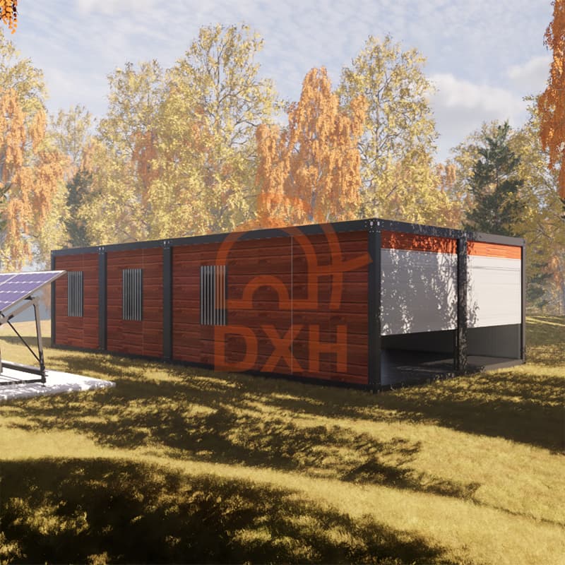 Custom multi-garage design using container 2