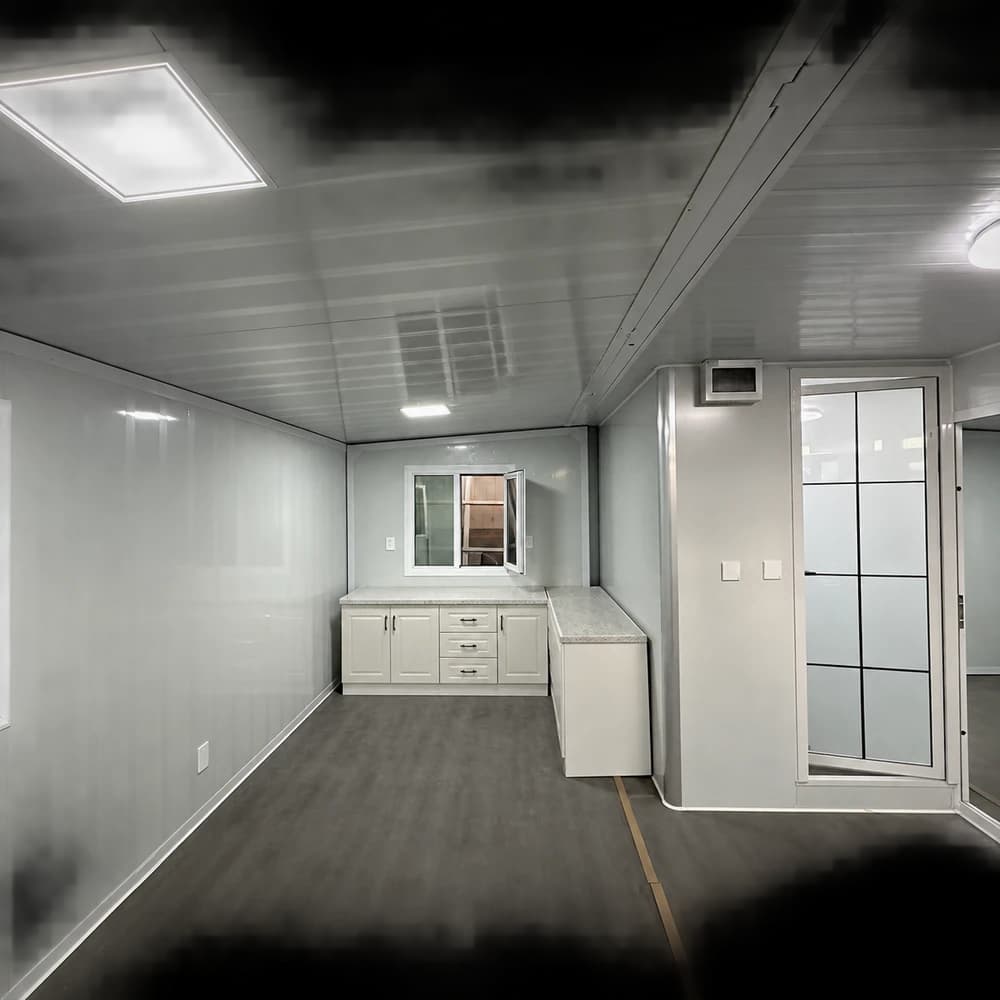 20ft Expandable Container House Affordable Good Insulation with 2 Bedrooms 1 Bathroom 1 Kitchen 7