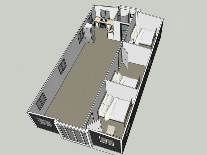 SpaceMax™: Expandable 40FT Container House – Maximize Your Living Space! 9
