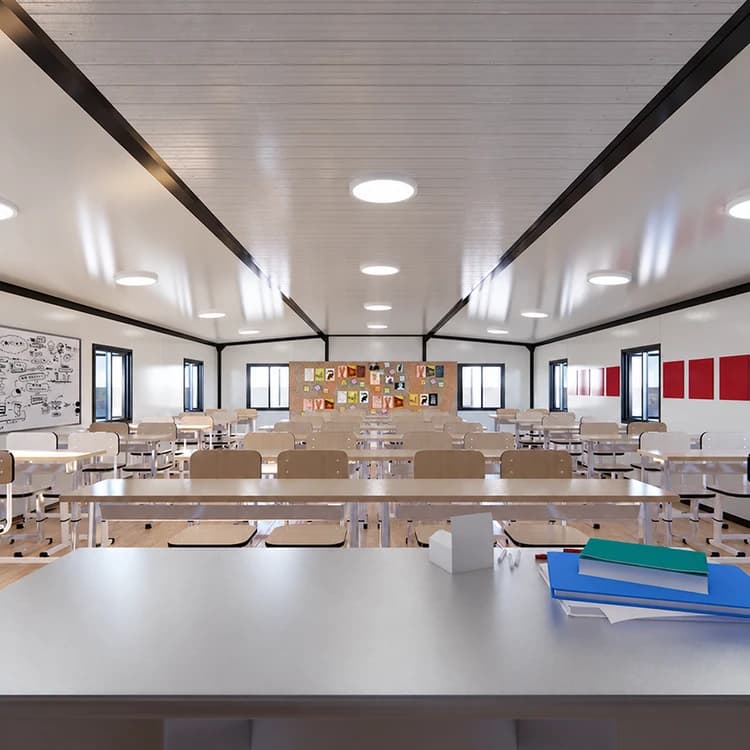 40ft Expandable Container House China Factory Efficient and Portable Foldable Classroom 5