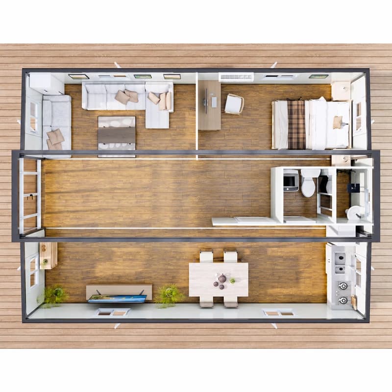 30ft Expandable Tiny Container Home 5