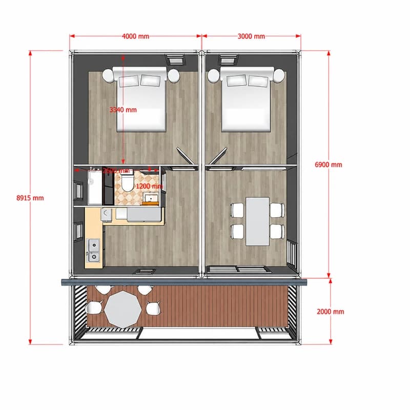 2-Bedroom-Prefab-House-with-Covered-Porch-Floor-Plan