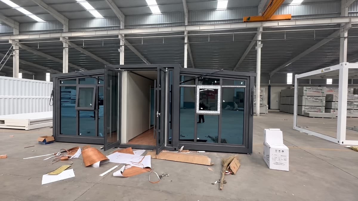 Diversity of expandable container houses