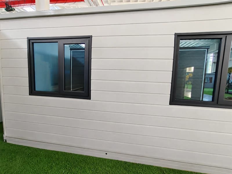China manufacturer Cowinlife Pure white European style Expandable Container House 20 ft with 2 bedrooms, 1 kitchen and 1  bathroom 3