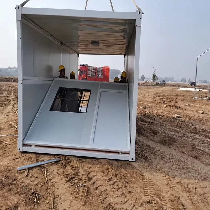 Foldable Container House in Warehouse 4