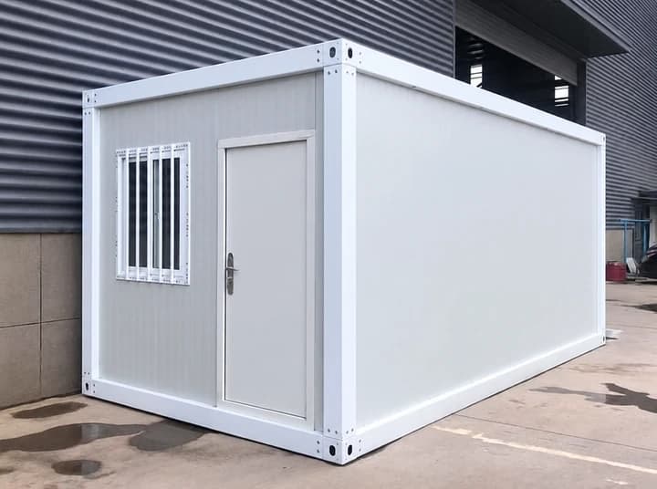 Detachable container house with EPS or rock wool wall panel 3