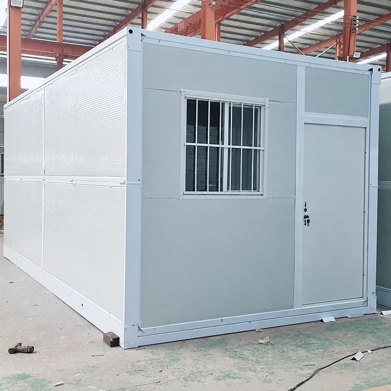 Foldable Container House in Warehouse
