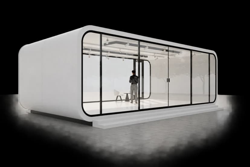 The choice of high-end container homes -Apple cabin 7