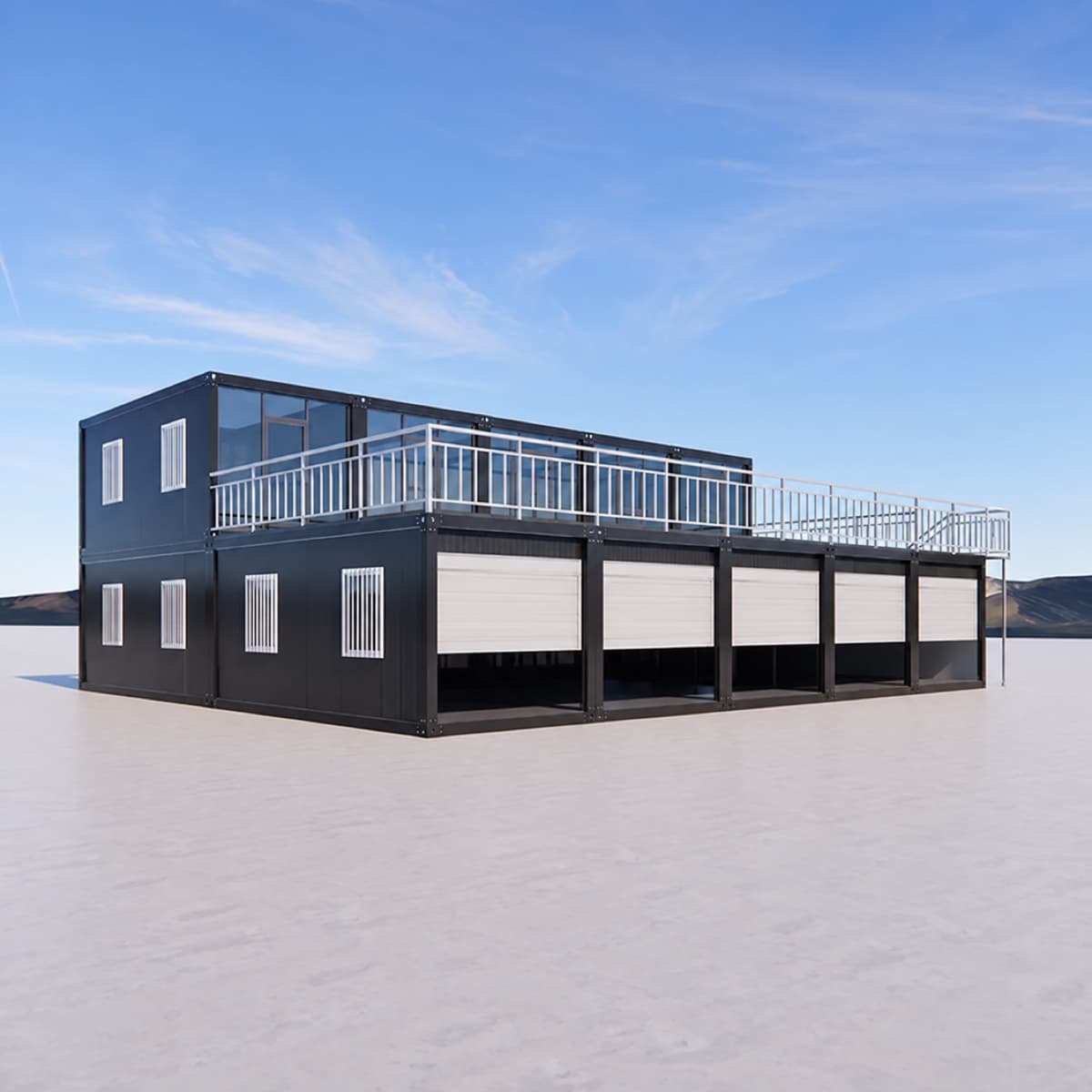 Luxury Prefab Villa Container Hotel Rooms & Bathroom - Manufacturer Prefabricated 20ft 40ft4