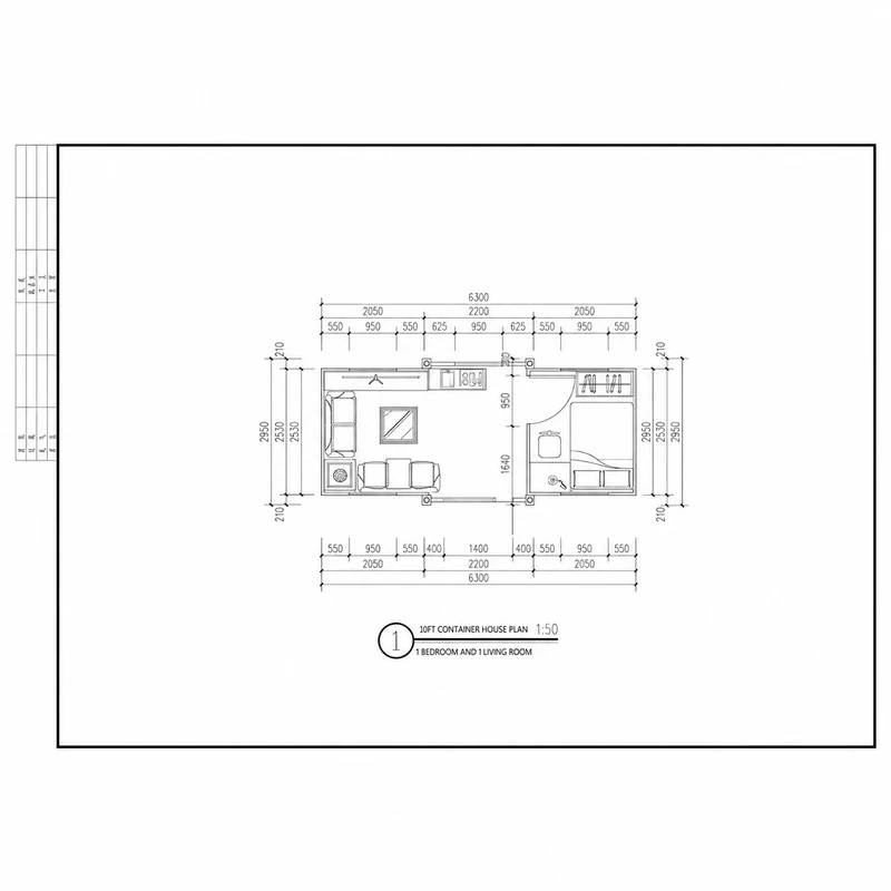 10ft Expandable Container Plan