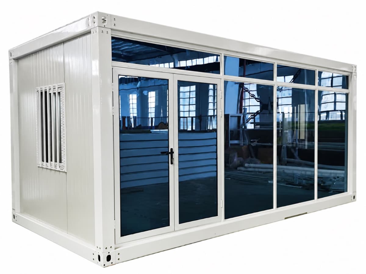 Container-Crafted Glass Curtain Wall: Tailored Elegance, Standardized Efficiency